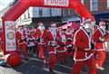 'It's the time that every Santa has a ball....'