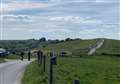 Drama as paraglider is reported to be injured at Combe Gibbet