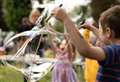 Paintbrushes, drumsticks, bubble-wands and plate-spinners at the ready for kids mini-festival