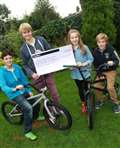 Thatcham youngsters complete summer charity cycle challenge