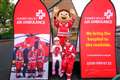 Girls from Newbury and Hermitage walk the walk for Thames Valley Air Ambulance 