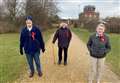 Care home residents complete sponsored walk