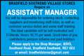 ASSISTANT MANAGER