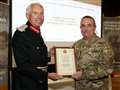 Services to Cadet Force recognised 