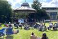 Today’s weather forces musicians off the bandstand