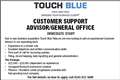 Customer Support Advisor/General Office Required