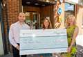 Mental health charity receives £1,000 donation 