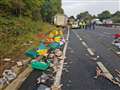 Three people injured in A34 crash