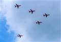 Red Arrows are back over West Berkshire
