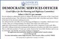 Democratic Services Officer Required