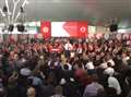 Prime Minister David Cameron visits Vodafone in Newbury 