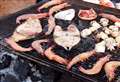 Barbecued swordfish