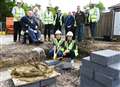 First bricks laid at Tadley's £885,000 youth centre building