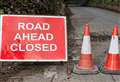 Telegraph pole in danger of collapse closes road 