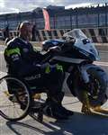 Andy's loving life in the fast lane