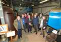 Private collection tour at active American base