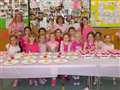 Thatcham Rainbows memory in pink for leader 