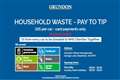 Household waste - pay to tip