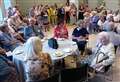 Commemorative medal presented to arts society’s 91-year-old founder member at golden jubilee celebration