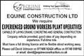 EXPERIENCED GROUND WORKERS / PLANT OPERATIVES