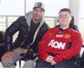 Tilehurst teenager meets Man U stars