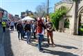 Pictures from Good Friday Walk of Witness in Newbury