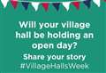 Village Hall Week celebrates outstanding community support