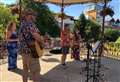 Newbury's own Jammers on the Victoria Park bandstand