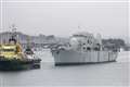 Last Falklands era warship given ‘respectful farewell’ as it heads to scrapyard
