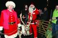 Santa arrives at Baughurst pet shop
