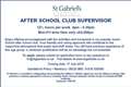 After School Club Supervisor Required