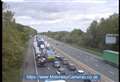 Oil spill closes M4 westbound