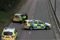 Motorcyclist seriously injured in A339 crash