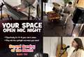 Launch of monthly Open Mic Nights for 15-18s