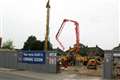 Construction begins at new Aldi store