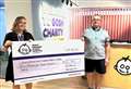 Local business owner presents generous sum to London children’s hospital