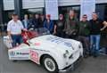 Classic car TS2, the first right hand TR sports car, visits Newbury