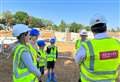 Pupils breaking new ground