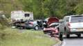 UPDATE - Emergency services at Crookham Hill four car pile up 