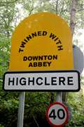Highclere villager's New Year 'swansong' to Downton Abbey