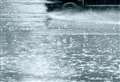 Motorist trapped in car by floodwater rescued by firefighters