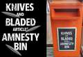 Amnesty sees knives left anonymously