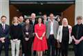 Candidates field questions from students at school husting