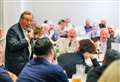 Jeff Stelling speaks at Hungerford Town’s annual Sportsman’s Dinner