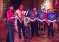 Drumming workshop and concert success at Ashford Hill church