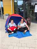 IKEA Reading 'campers' ready to dash through doors