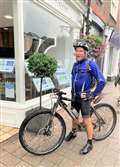 Newbury estate agent braves rain to raise £5k through charity bike ride