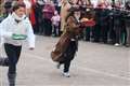 Newbury goes flipping mad at annual pancake race 
