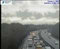 Three people injured in M4 Newbury to Hungerford collision 