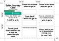 Council introduces 'Safer Journey' cards